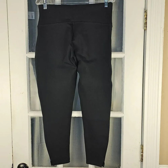 Spanx Womens Black Ponte Ankle Leggings XL - Picture 2 of 5